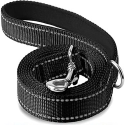HooBnas Night Reflective Pet Leash – Safety Leash with High-Visibility Reflective Strips