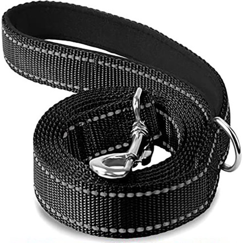 HooBnas Night Reflective Pet Leash – Safety Leash with High-Visibility Reflective Strips