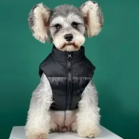 HooBnas Black Waterproof Vest for Pets – Lightweight, Comfortable, and Weather-Resistant